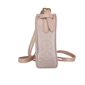 Embossed Leather Sac Coeur Pink GHW