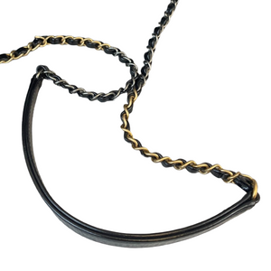 Drawstring Bucket Calfskin Black