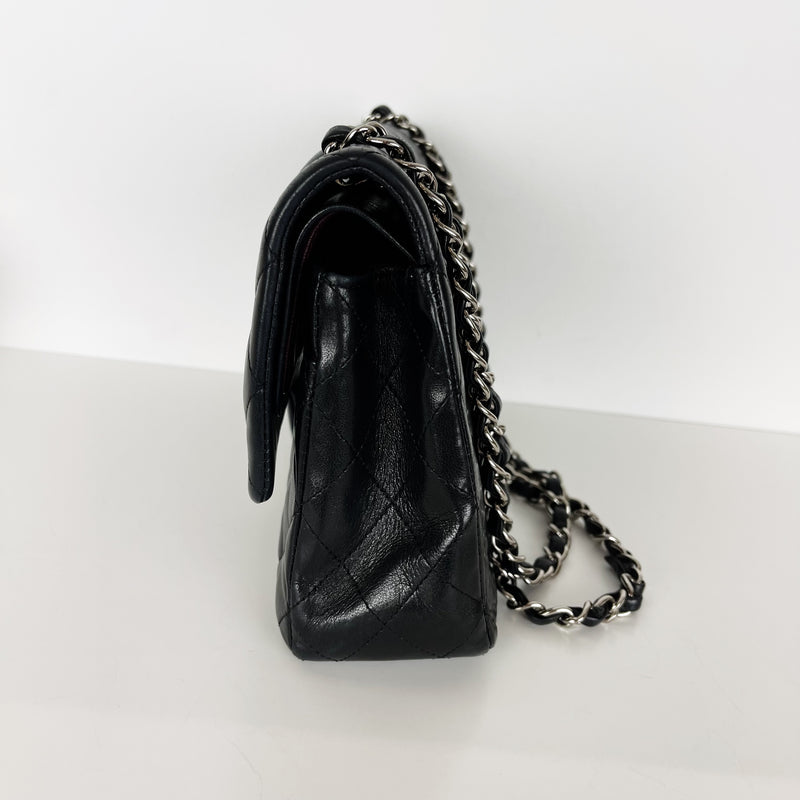 Classic Flap Medium Lambskin Black SHW