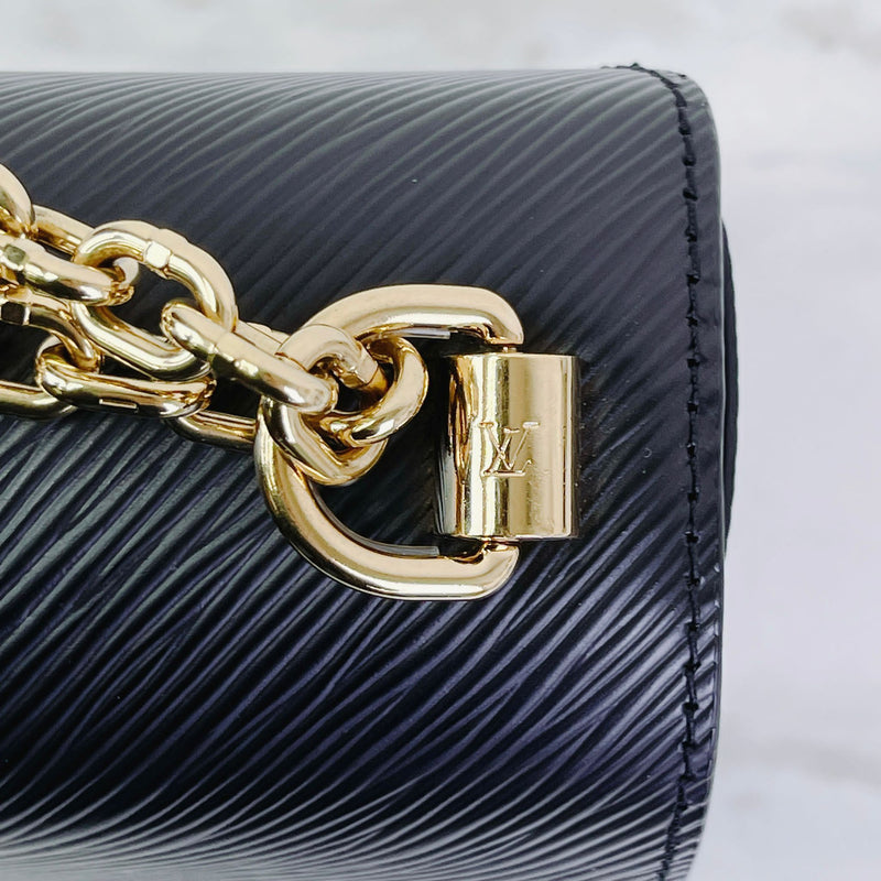 Twist Epi Leather MM Black GHW