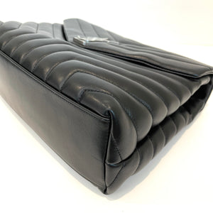 LouLou Medium Matelassé Black SHW