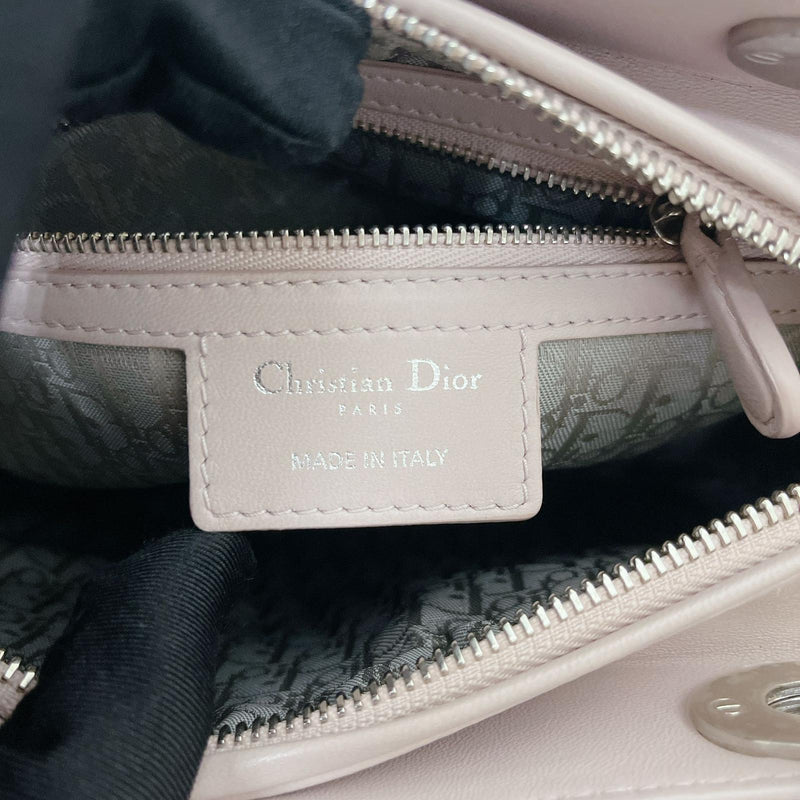 Lady Dior Medium Lambskin Pink SHW