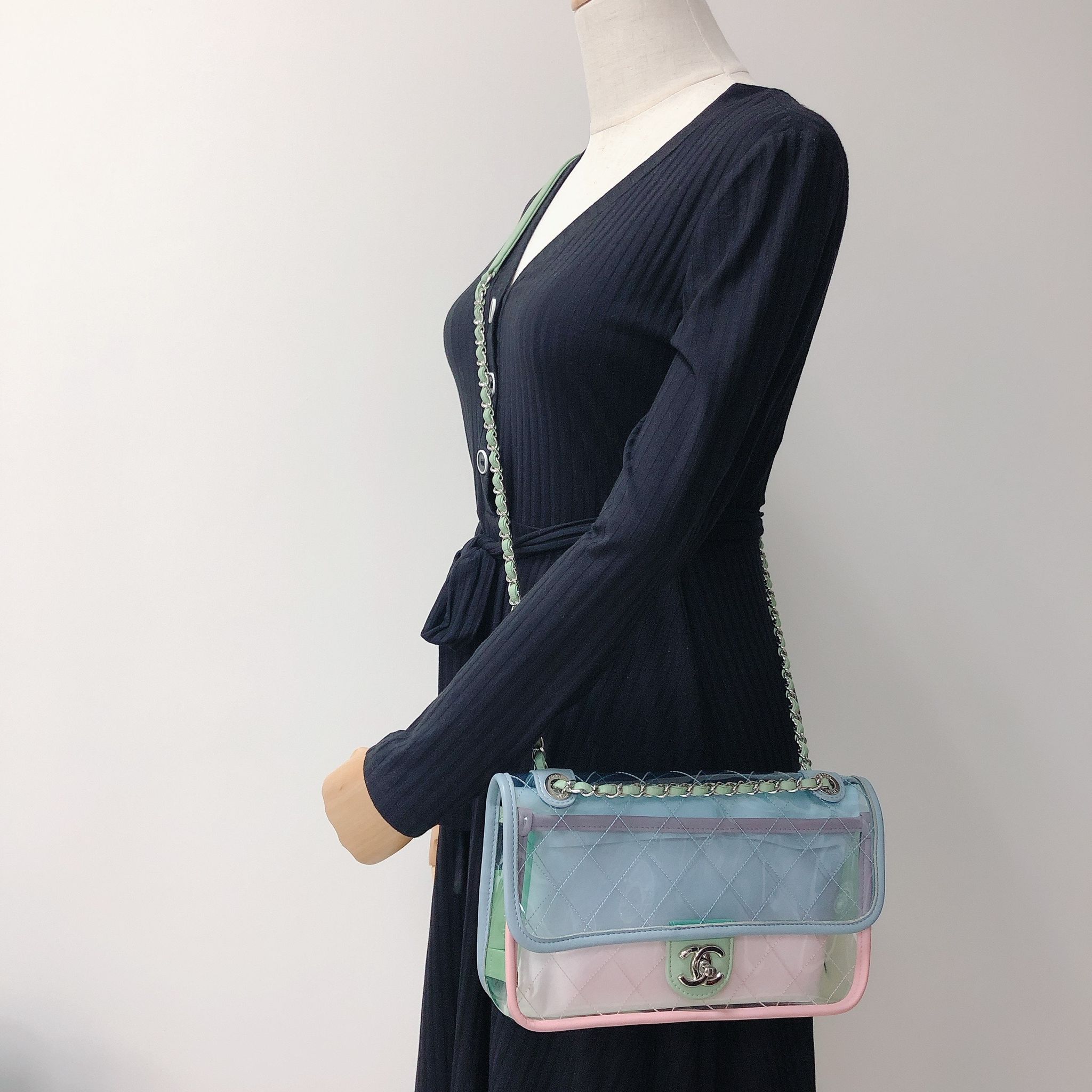 Chanel Coco Splash Medium Flap Bag Multicoloured with SHW Bag Religion