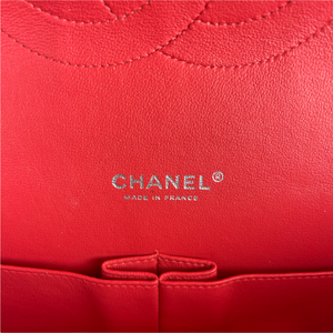 Double Flap Maxi Patent Coral SHW