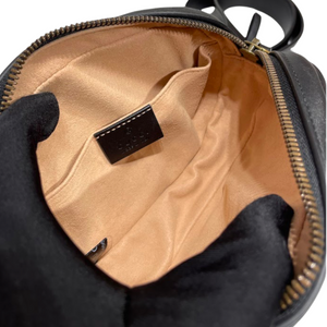 Marmont Belt Bag Black Leather GHW