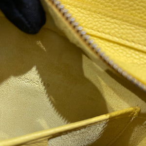 Nano Luggage Leather Citron GHW