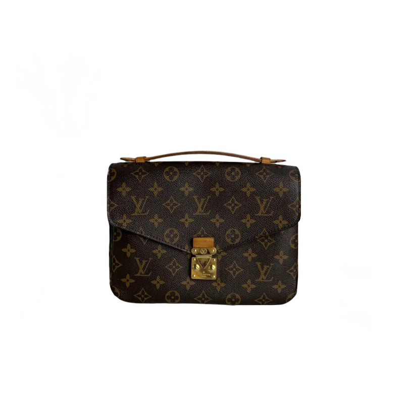 Pochette Metis Leather Monogram GHW