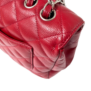 Single Flap Jumbo Caviar Red SHW