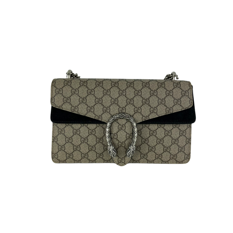 Dionysus GG Monogram Small Brown RHW