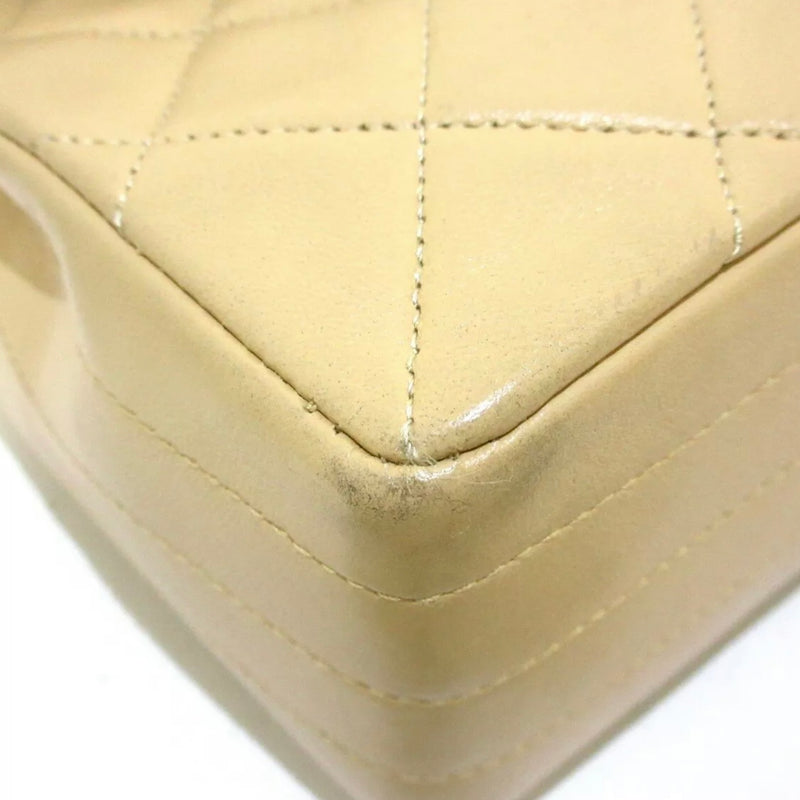 Vintage Flap Beige GHW