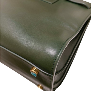 Sac De Jour Smooth Leather Small Green