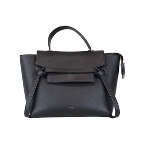 Belt Bag Micro Leather Black GHW
