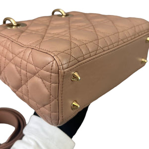 Small ABC Dior Lambskin Beige GHW