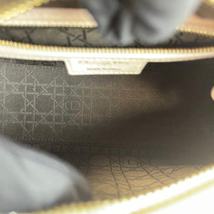 Cannage Lady Dior Medium Light Pink GHW