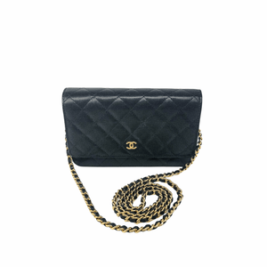 Quilted Wallet on Chain WOC Pixel Leather