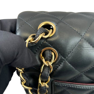 Classic Double Flap Jumbo Lambskin Black GHW