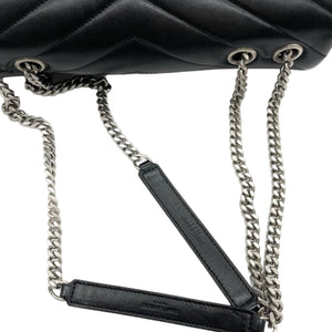 LouLou Medium Matelassé Black SHW
