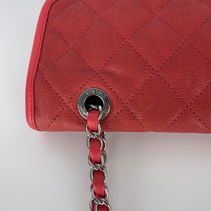 French Riviera Flap Caviar Red SHW