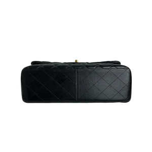 Jumbo Classic Double Flap Lambskin Black GHW