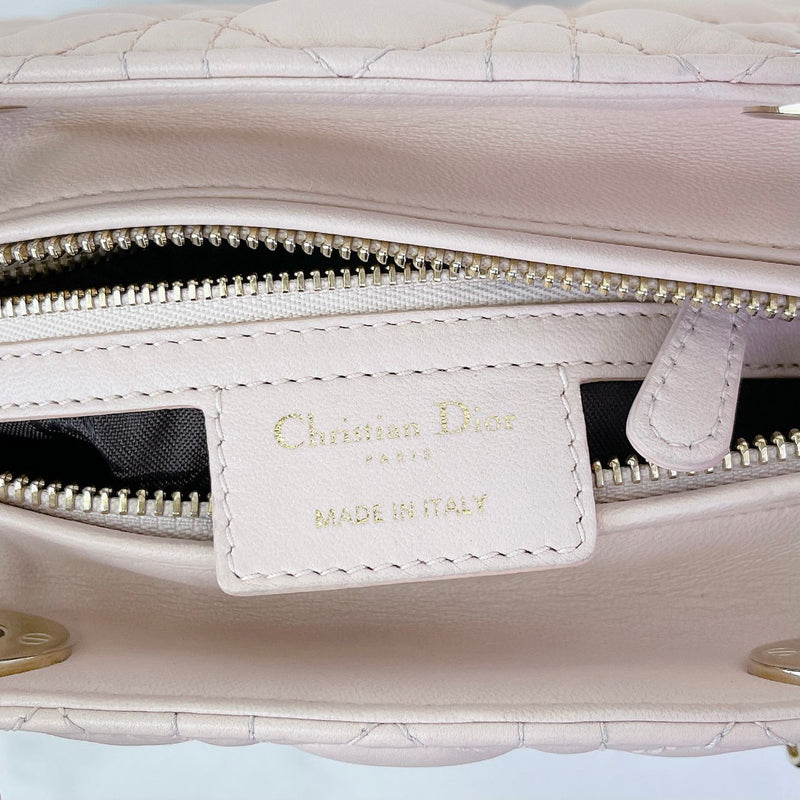 Lady Dior Medium Pink with GHW
