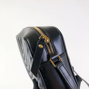 Lou Leather Camera Bag Black GHW