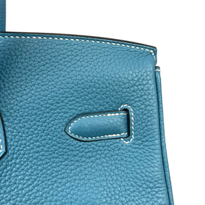 Birkin 35 Blue Jean Clemence PHW