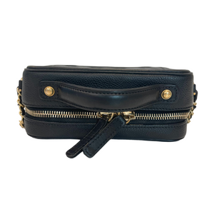 Filigree Vanity Case Caviar Small Black GHW