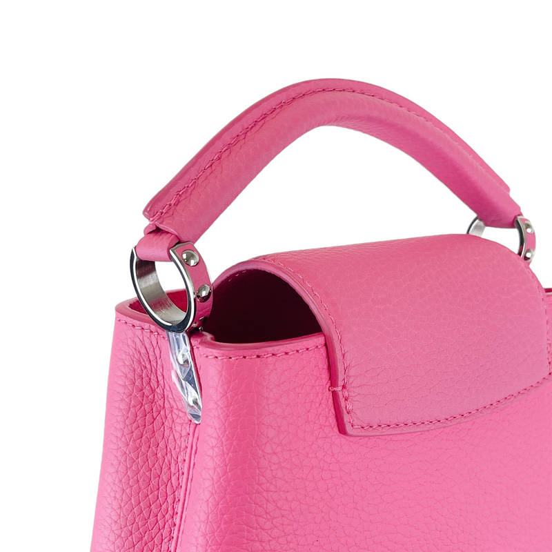 Louis Vuitton Capucines Mini Bag M59268 Pink Hand Shoulder Purse