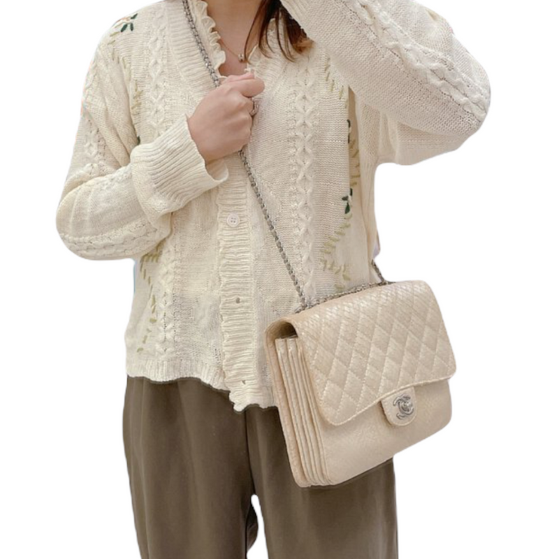 Channel Beige Bag | Beige Crossbody Bag | Bag Religion