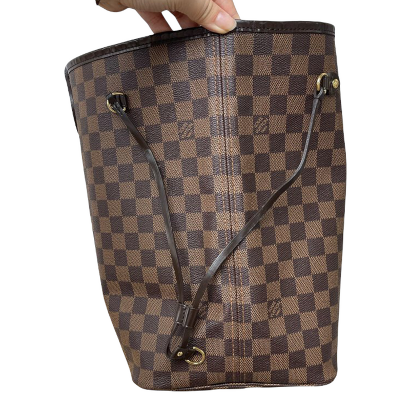 Louis Vuitton Damier Ebene Neverfull GM Tote Bag 53lk518s – Bagriculture