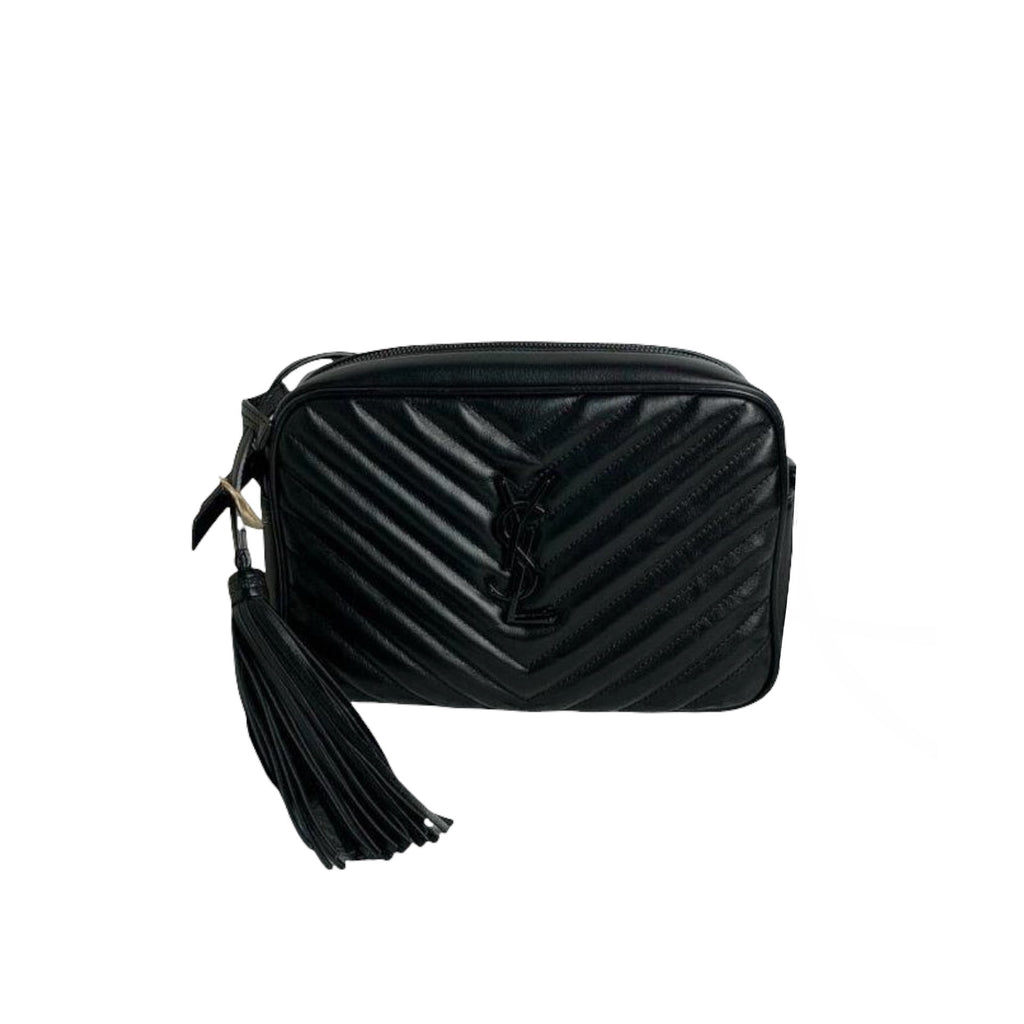 Loulou Camera Bag Quilted Black BHW