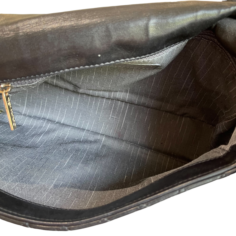 Westminster Flap Lambskin Black Pearl Strap