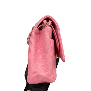 Classic Medium Caviar Pink GHW