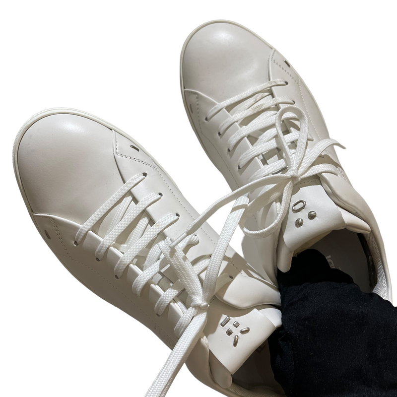 Sneakers White Leather 7M, 9W