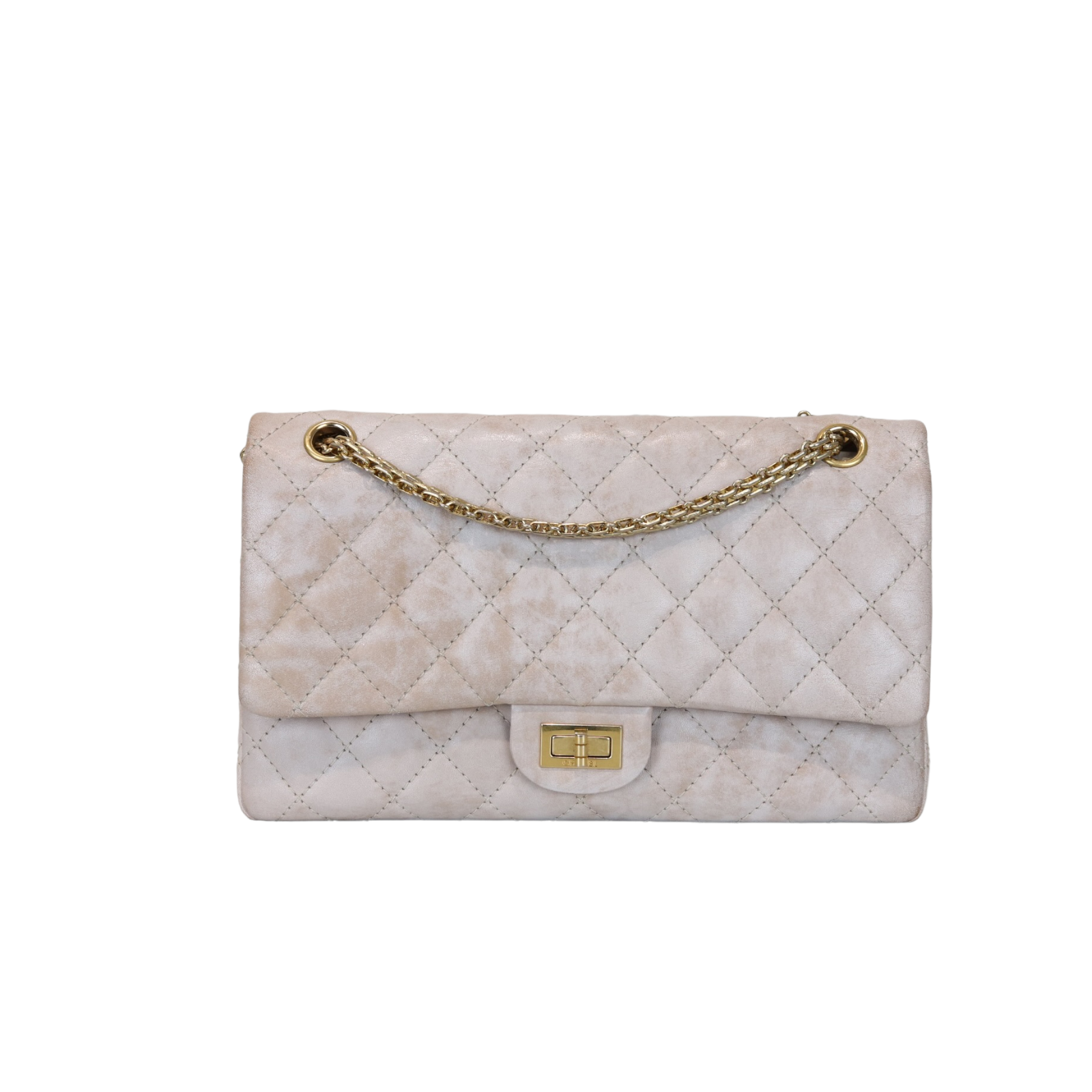 Chanel Reissue 255 Flap Bag Quilted Metallic Aged Calfskin 227 MerakiStoreUS #39 Chanel Reissue 255 Flap Bag Quilted Metallic Aged Calfskin 227 MerakiStoreUS