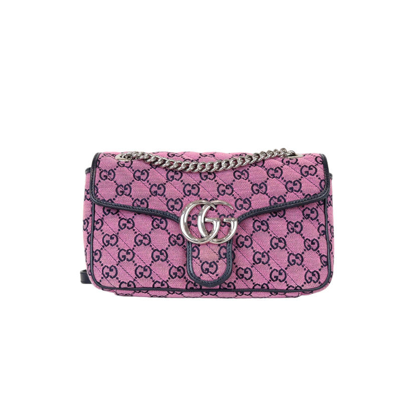 Small Marmont Matelassé Leather Pink SHW | Bag Religion