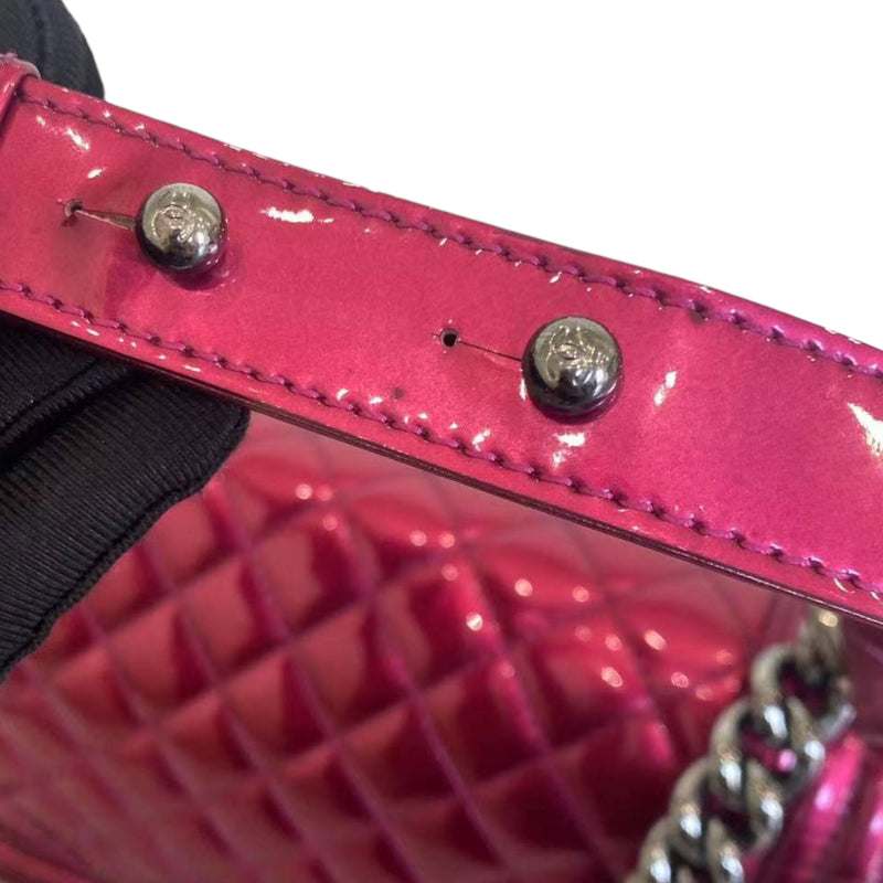 Old Medium Boy Patent Pink SHW