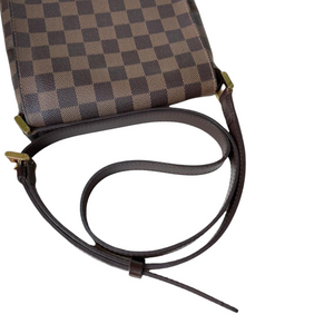 Damier Ebene Musette Salsa Brown