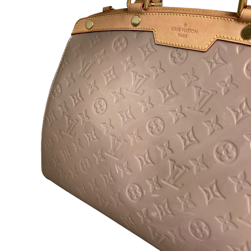 Louis Vuitton Brea GM in Vernis Beige Poudre Monogram