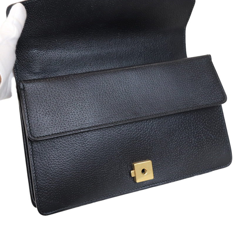 Dionysus GG Monogram Small Black RHW