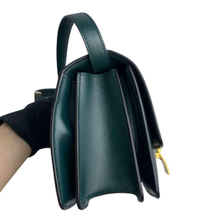 Classic Box Mini Calfskin Dark Green GHW