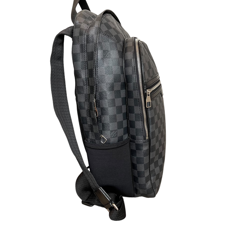 Louis Vuitton Michael Backpack Black Canvas Damier Graphite 100