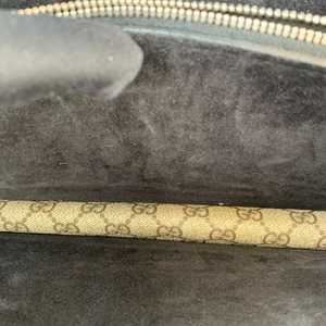 Dionysus GG Monogram Small Black RHW