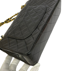 Vintage Classic Flap Medium Lambskin Black GHW