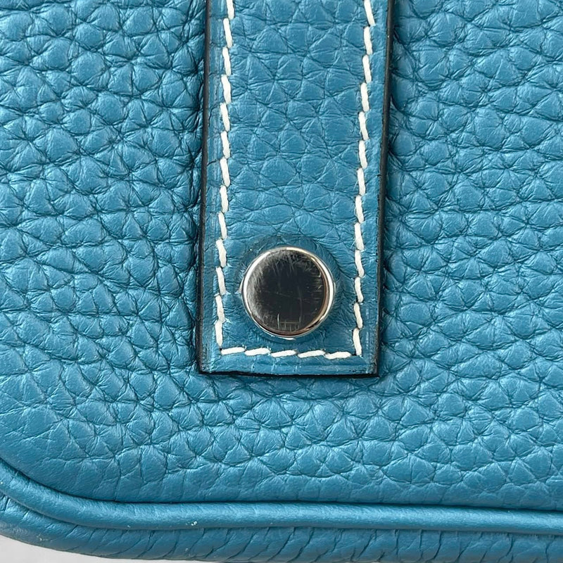 Birkin 35 Blue Jean Clemence PHW