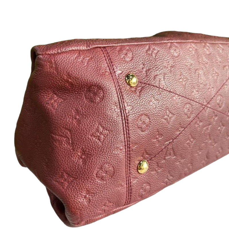 Artsy MM Empreinte Burgundy GHW
