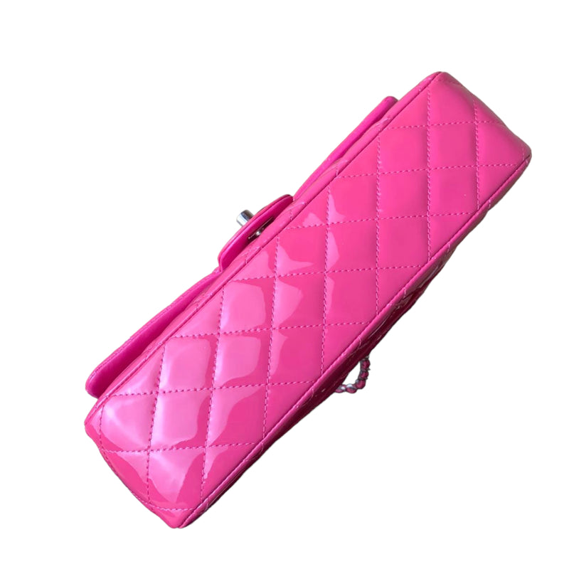 Classic Flap Medium Patent Pink SHW