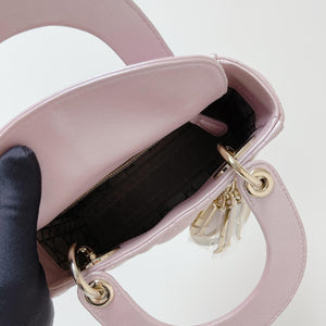 Mini Lady Dior Pearl Pink