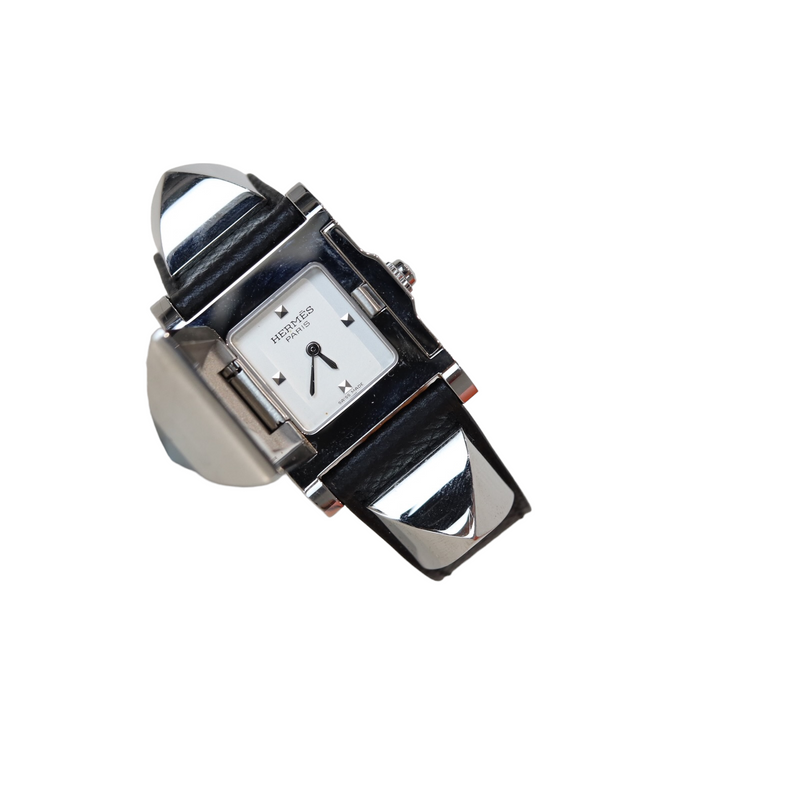 Medor Watch Small 27MM Epsom Black PHW