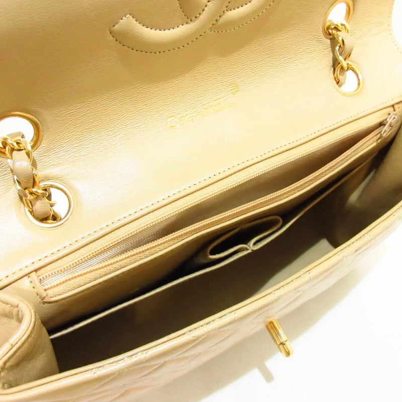 Vintage Flap Beige GHW